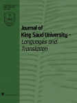 Go to journal home page - Journal of King Saud University - Science